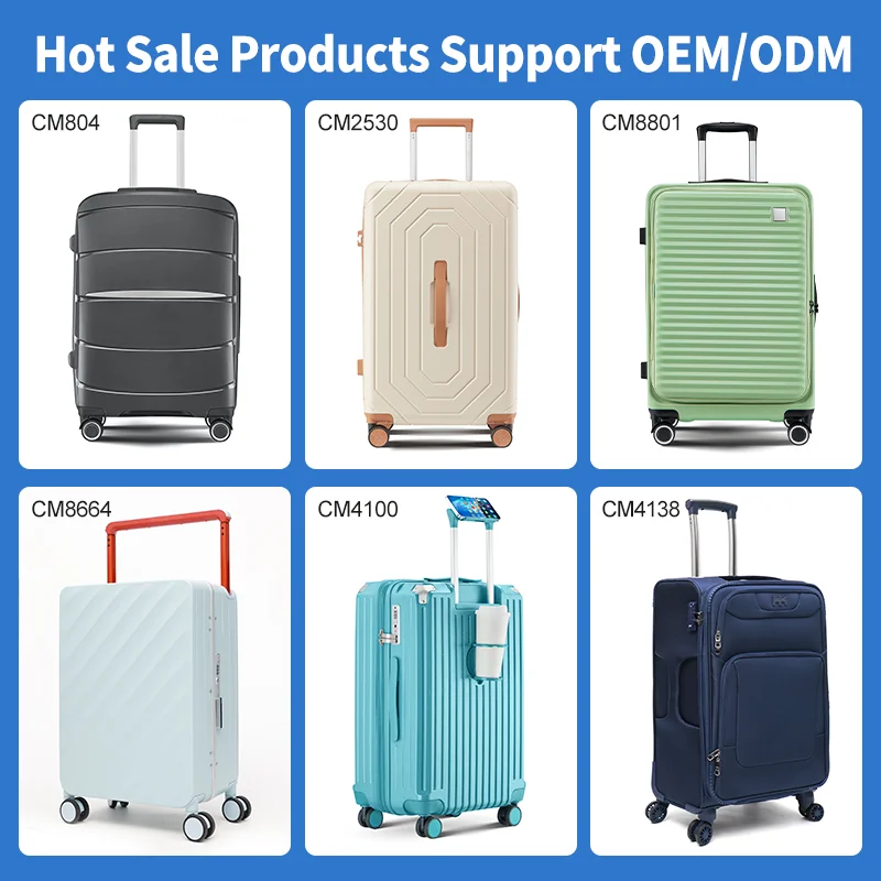 2025 Hot Sale High Quality Pc Aluminum Frame Carry on Trolley Suitcase 4 Wheels for Business Luggage - Image 3