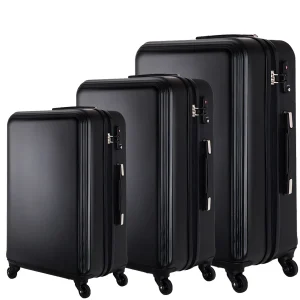 2025 Top Quality Hand Suitcases ABS+PC Trolley Luggage Set 3 Piece for Gift Beautiful Design Trolley Set